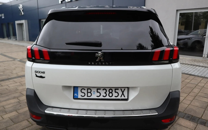 Peugeot 5008 cena 129900 przebieg: 83071, rok produkcji 2018 z Tychy małe 352